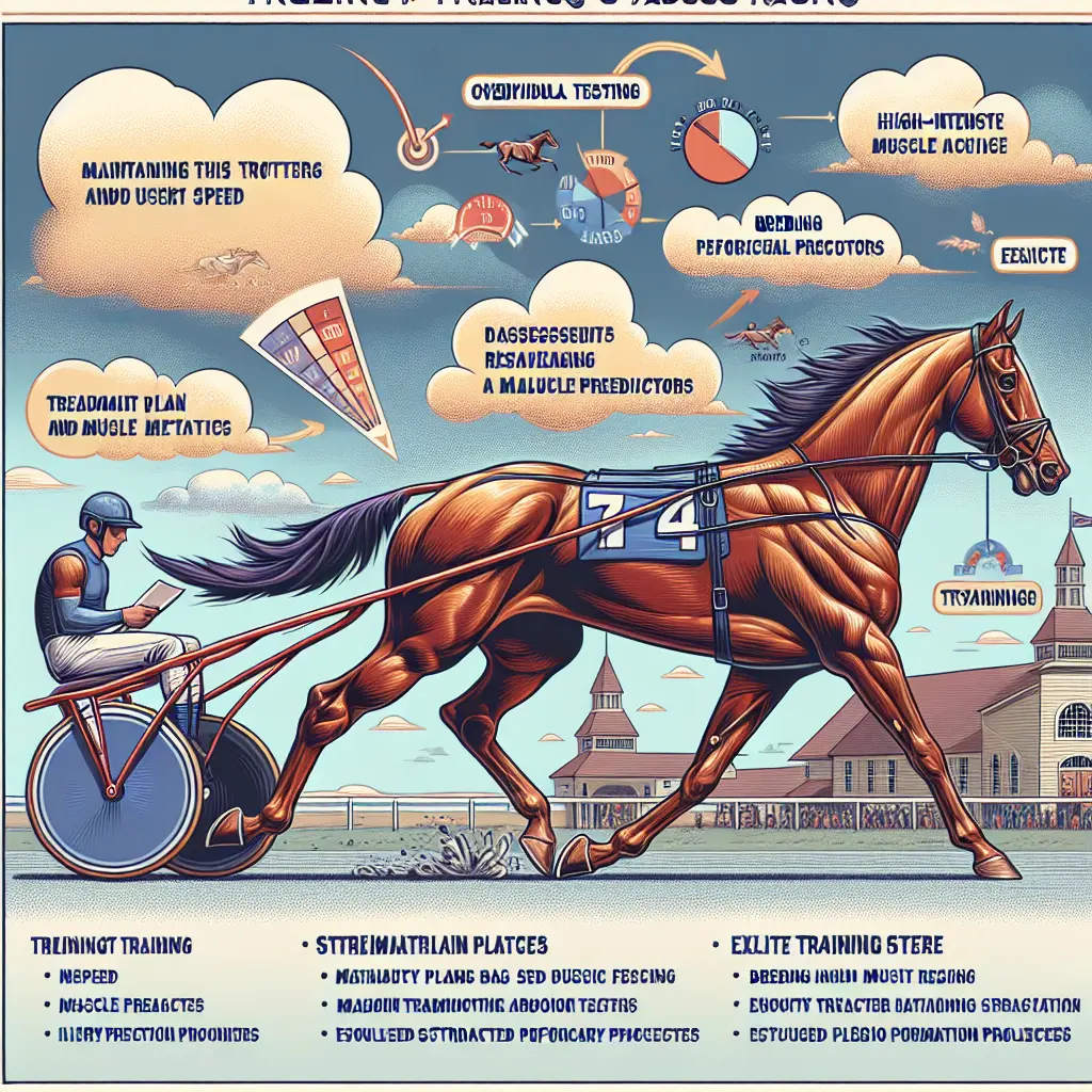 Trotters Racing with Spectators in the Background