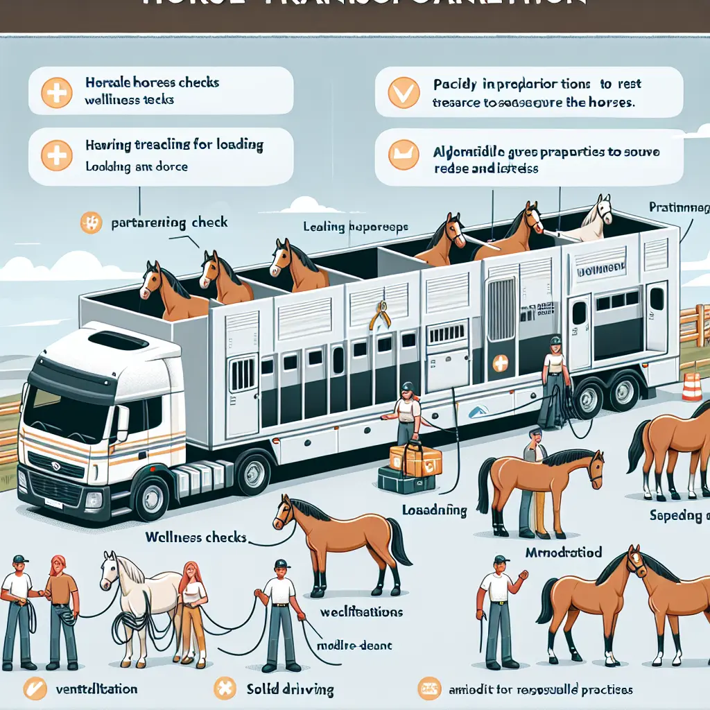 Surviving a Stressful Day: The Unexpected Challenges of Horse Transport and Relocation - horse trailer