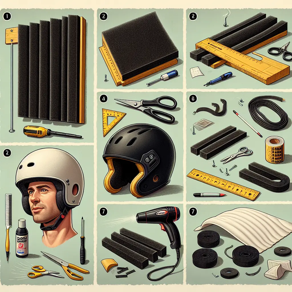 How to Resize Your Helmet with Foam Velcro Inserts for a Perfect Fit - Starting Position
