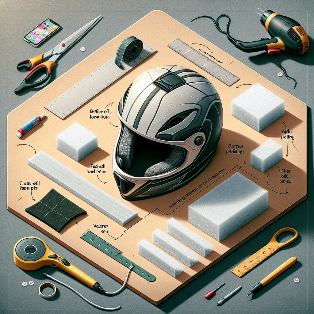 How to Resize Your Helmet with Foam Velcro Inserts for a Perfect Fit - Final Setup