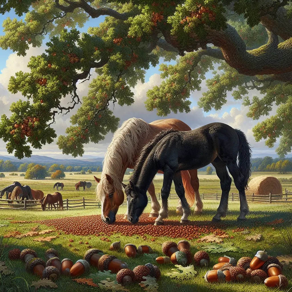 Is Your Horse's Snack Habit Putting Them at Risk? - Oak Leaves and Acorns