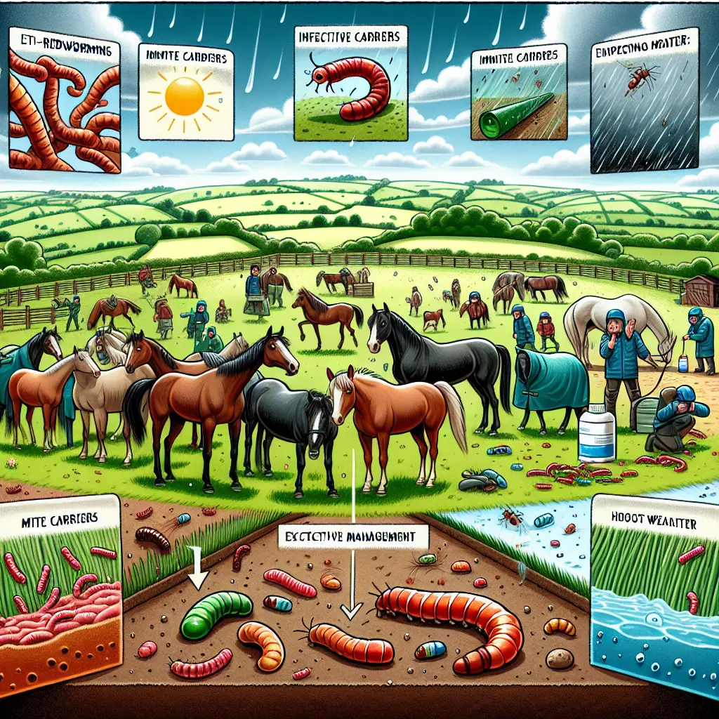 How Unpredictable Weather Impacts Equine Worm Burden: Parasitic Infestation