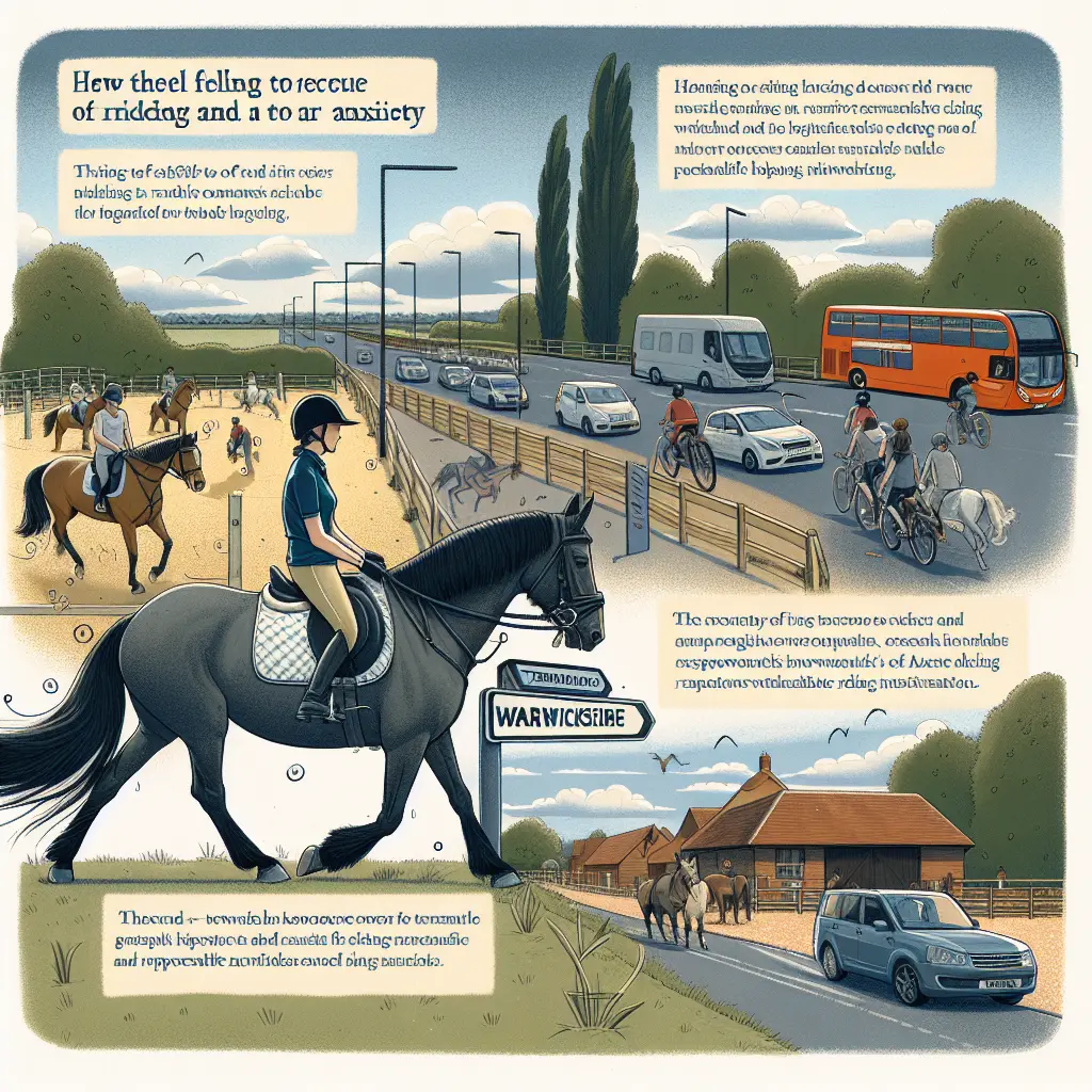 How to Overcome Riding Anxiety: Imagery of an equestrian setting