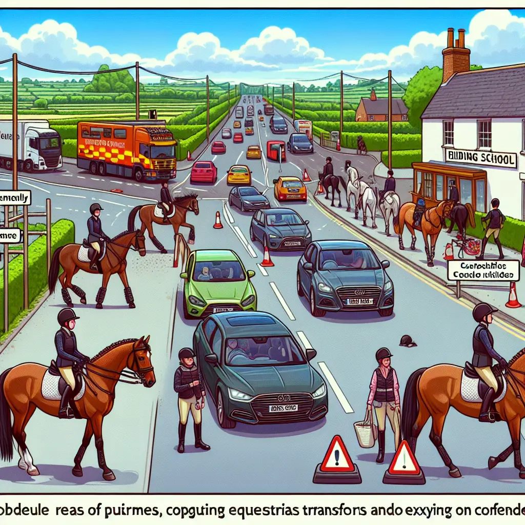 How to Overcome Riding Anxiety: Trainer with a student