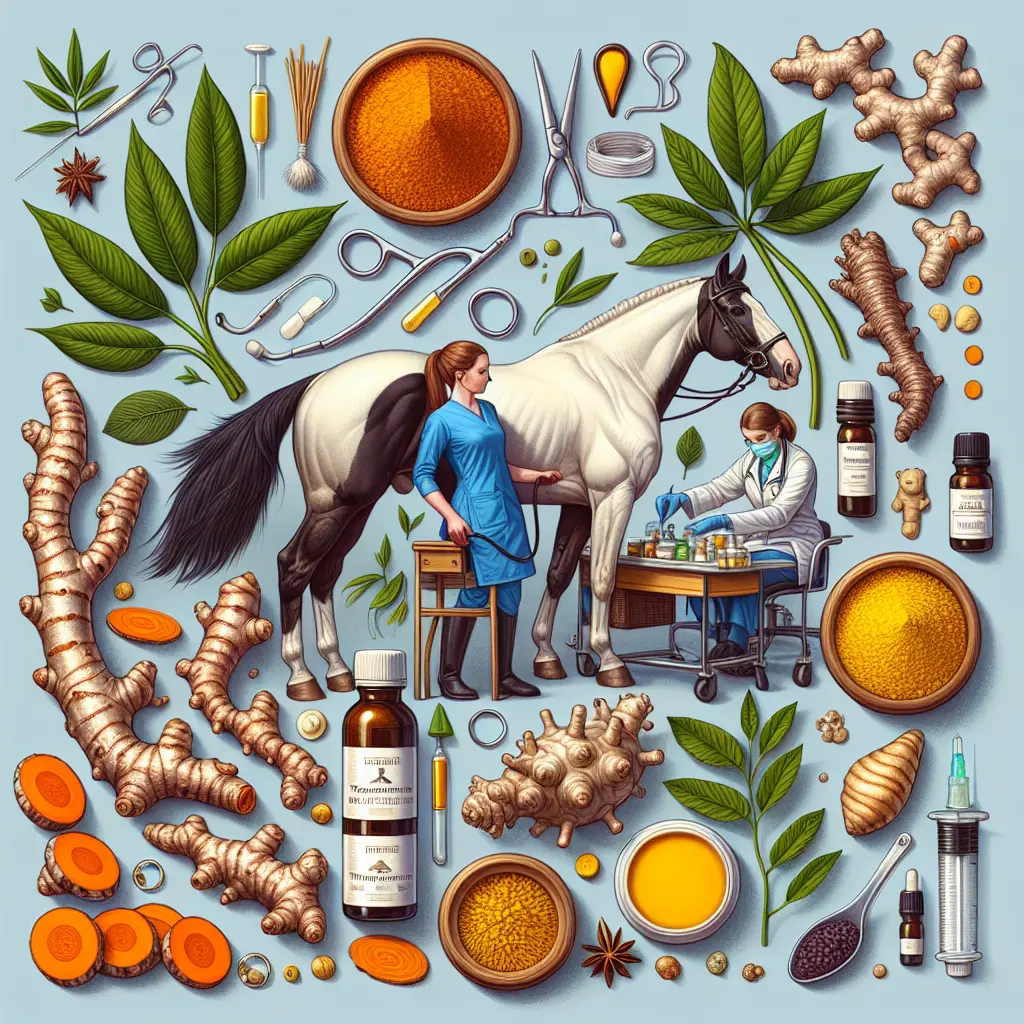 Can Turmeric and Oily Herbs Effectively Treat Equine Sarcoids? - Image of Horse Care