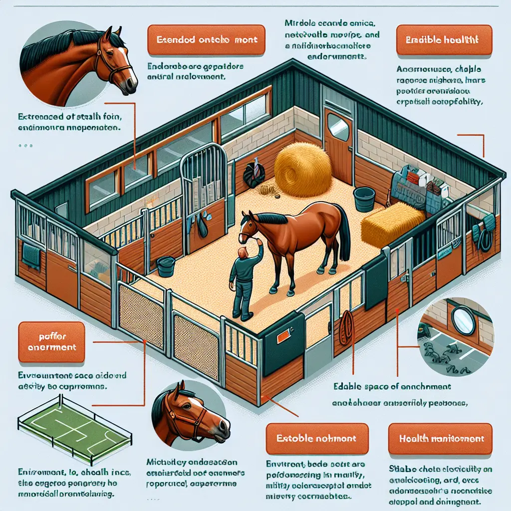 Understanding and Managing Stable Possession in Horses - Horse Being Led