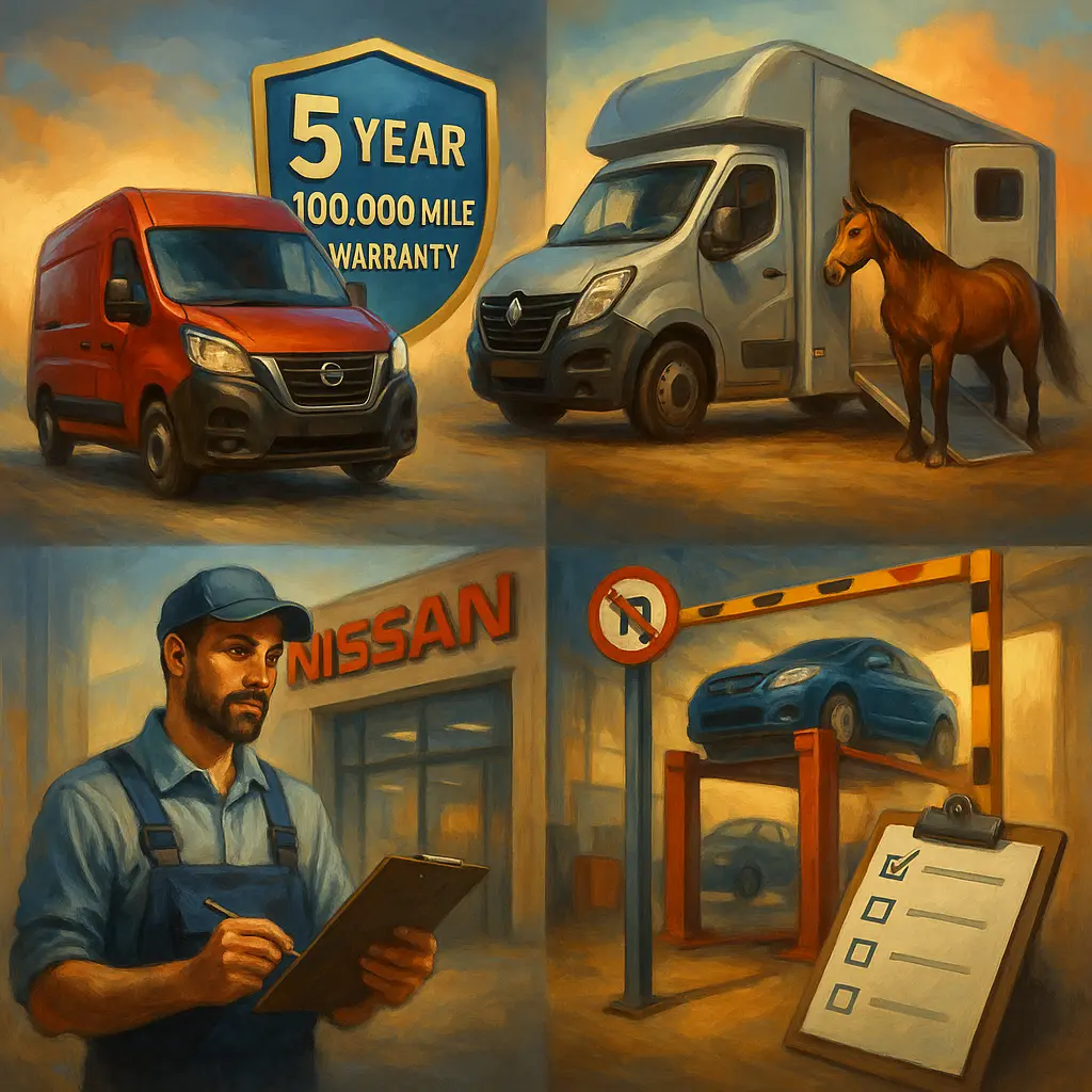 Nissan 5-Year Warranty: Bloomfield 3.5t Horsebox Access
