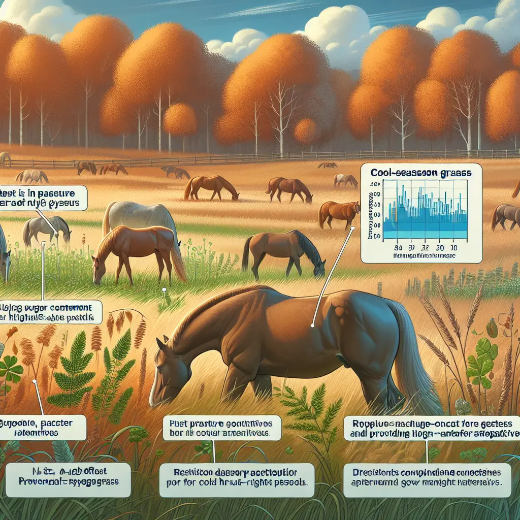 November Grass: High Sugar Risks for Horses