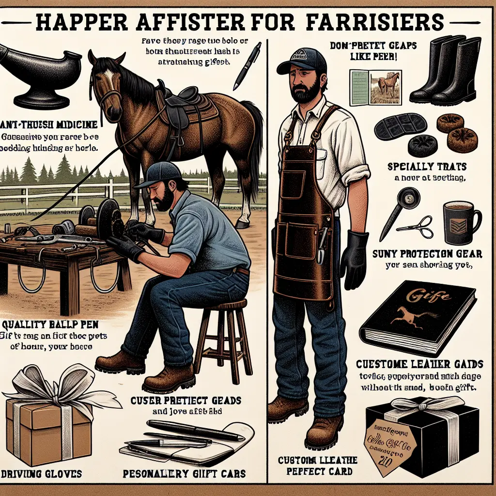 Year-End Gift Ideas for Veterinarians and Farriers