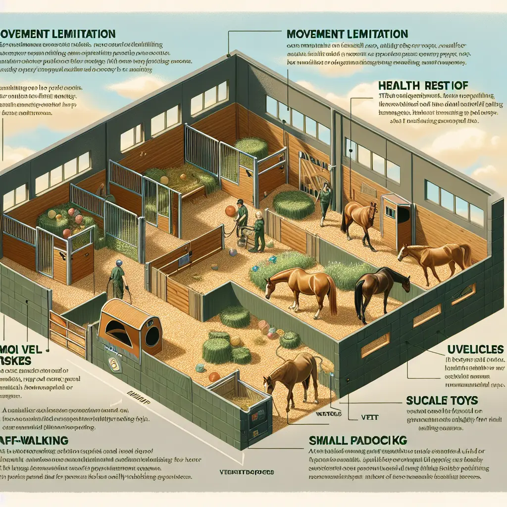 Managing Horse Boredom - Horse in stable