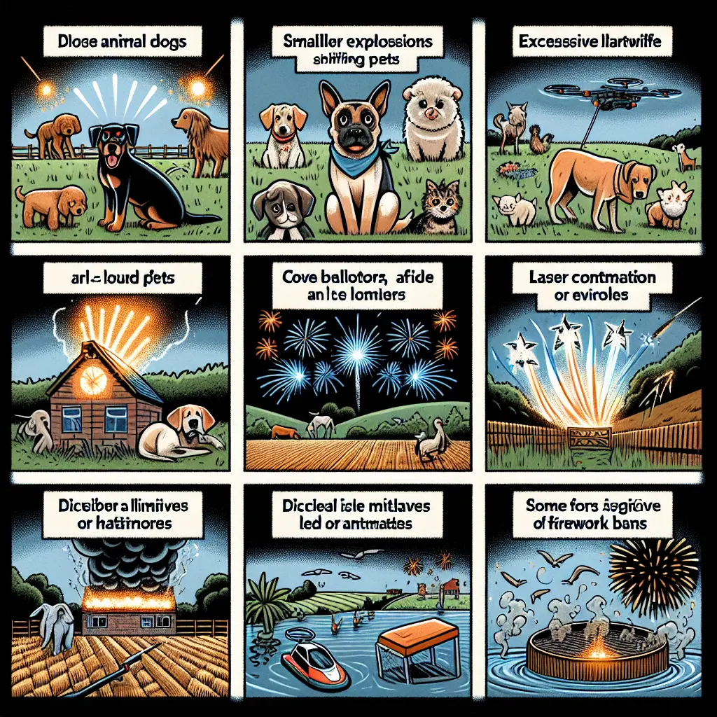 The Impact of Fireworks on Animal Health and the Environment