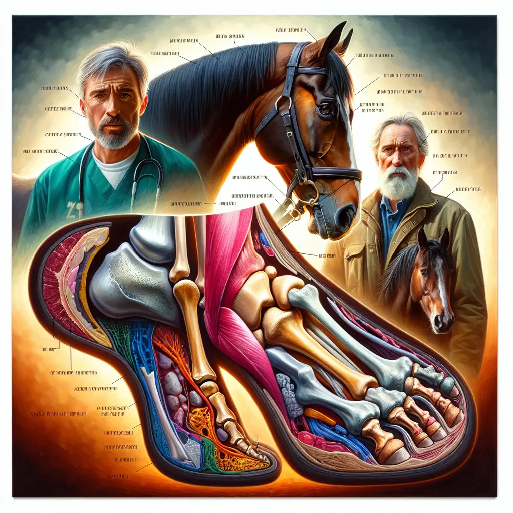 Understanding Navicular Disease in Horses: Image showcasing the navicular apparatus