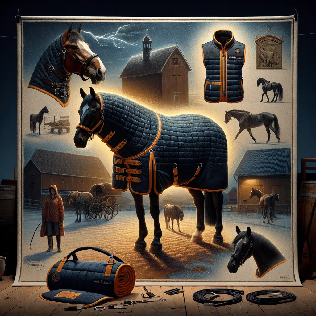 Are Masta Rugs Worth the Investment in 2024? - Durable horse rugs example