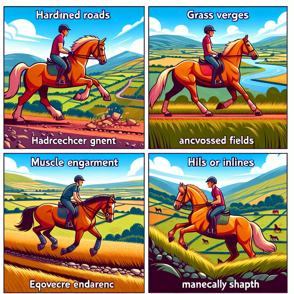 Different Terrains Affect Horse Fitness - Horses on Rocky Terrain