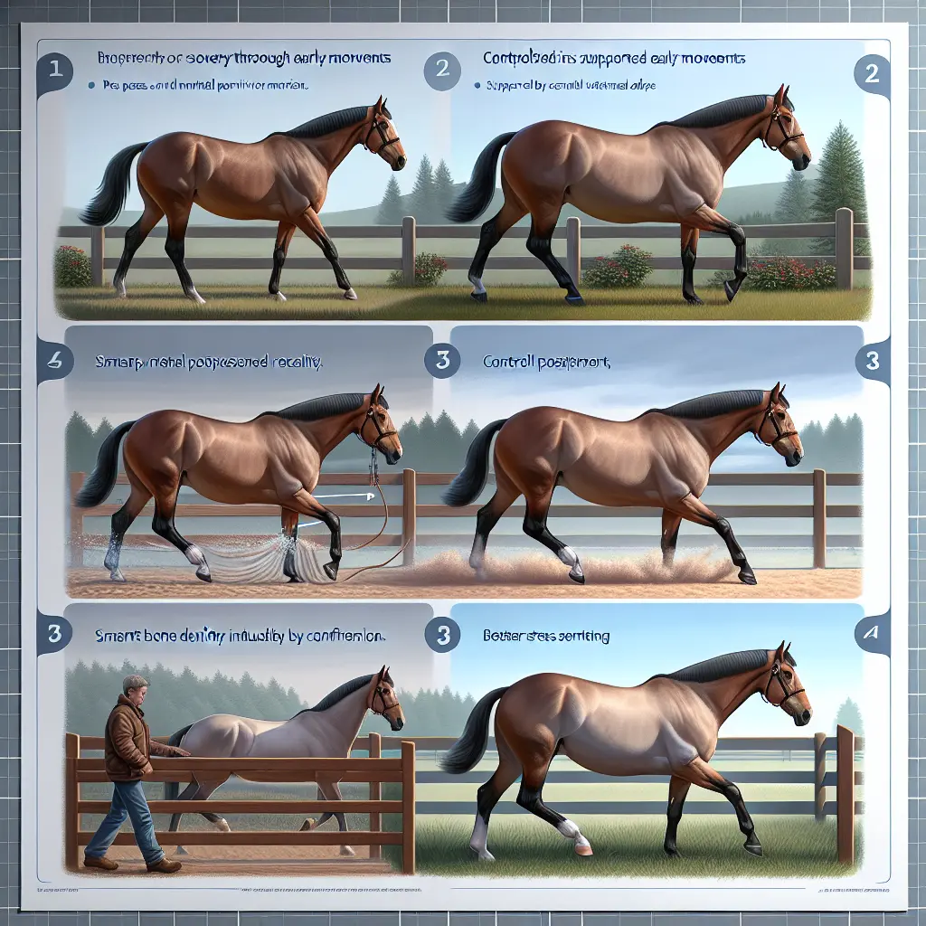 Controlled Turnout Post Horse Surgery