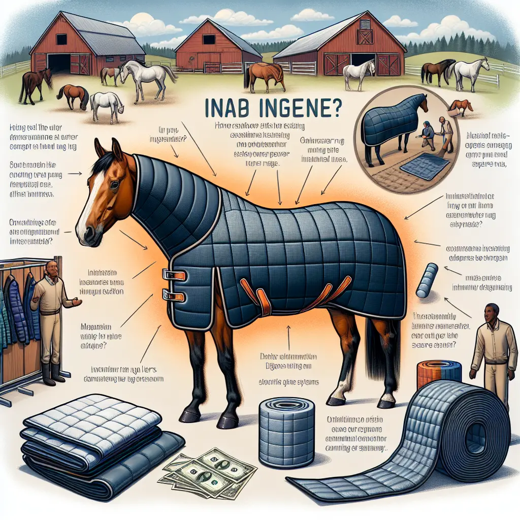 Rug Liner System - Properly equipped horse for various weather conditions