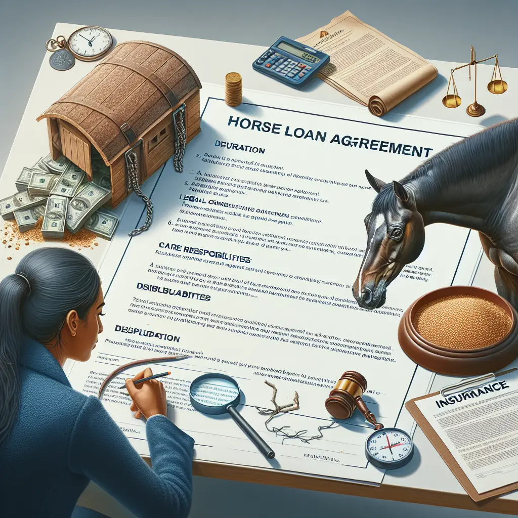 Exploring the Legal and Ethical Implications of Horse Loan Agreements: Key Takeaways