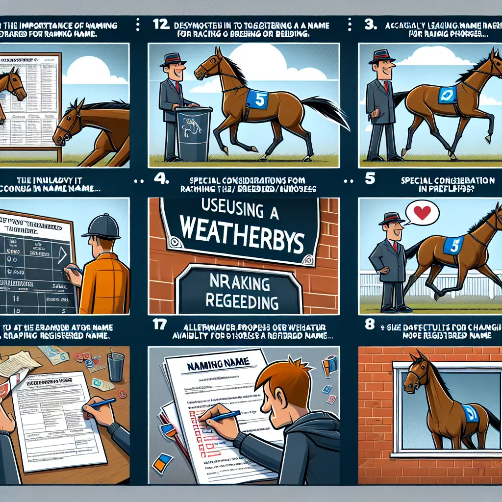 How to Name Your Horse on a Weatherbys Passport - Name Label