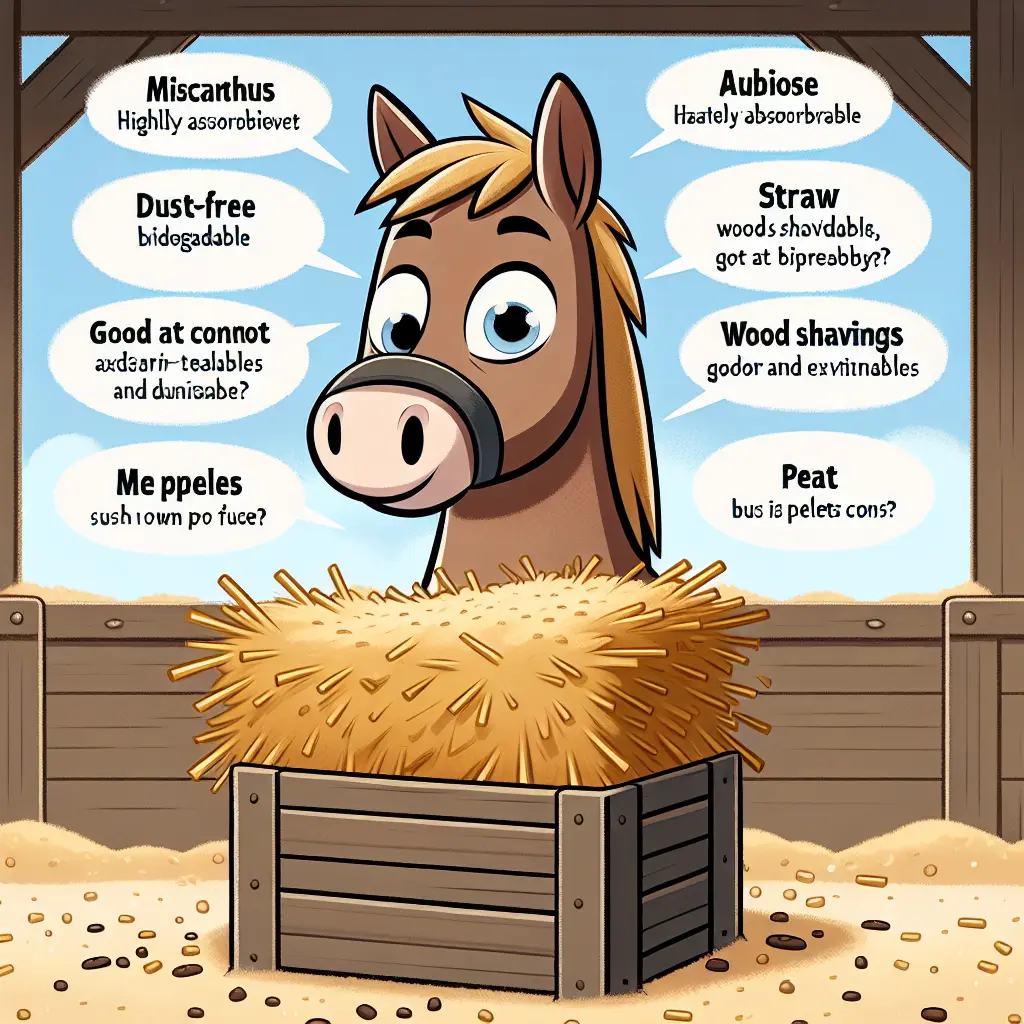 Comparing Bedding Options for Horses: Miscanthus, Aubiose, and More - Aubiose Bedding Image