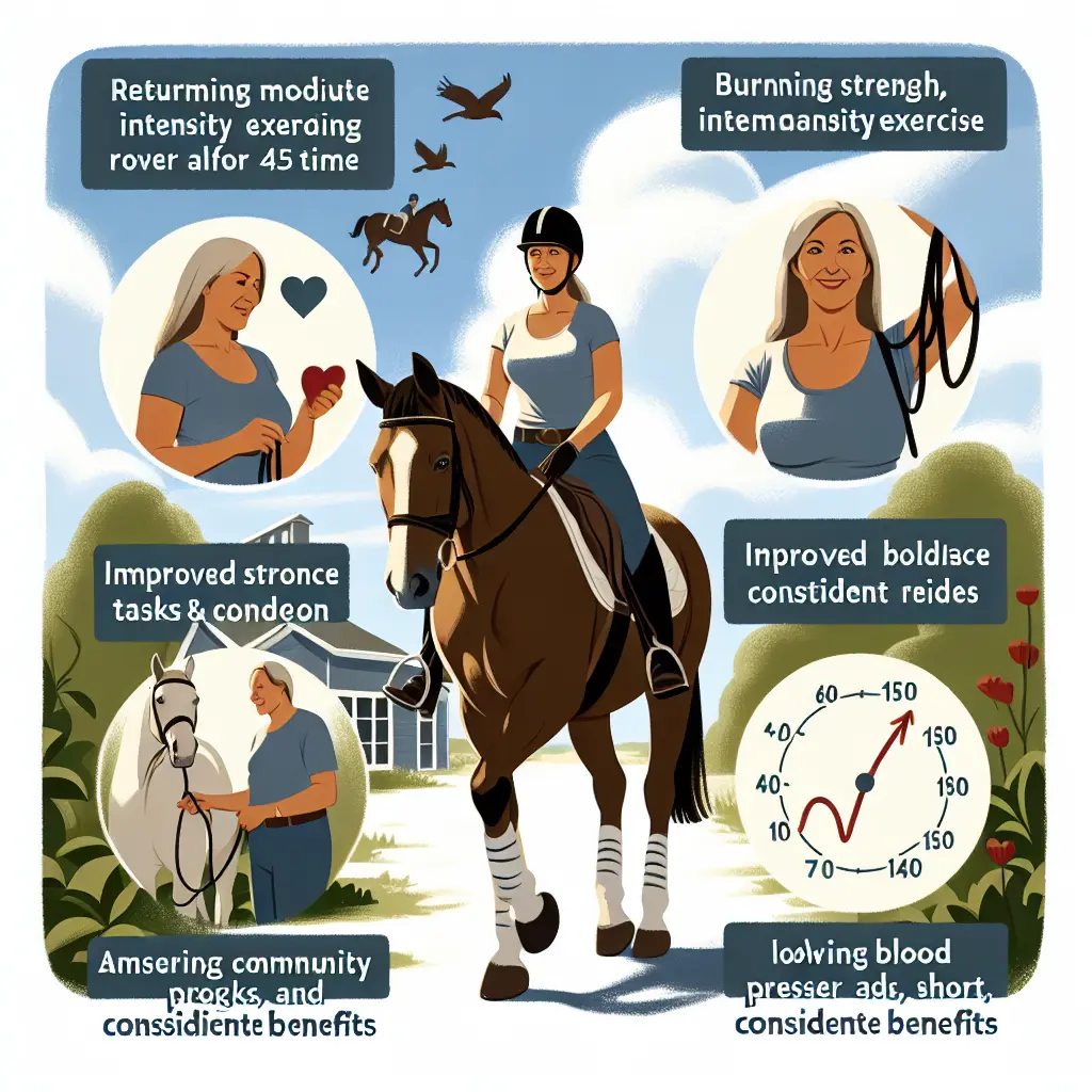 Rediscovering horseback riding - muscle building