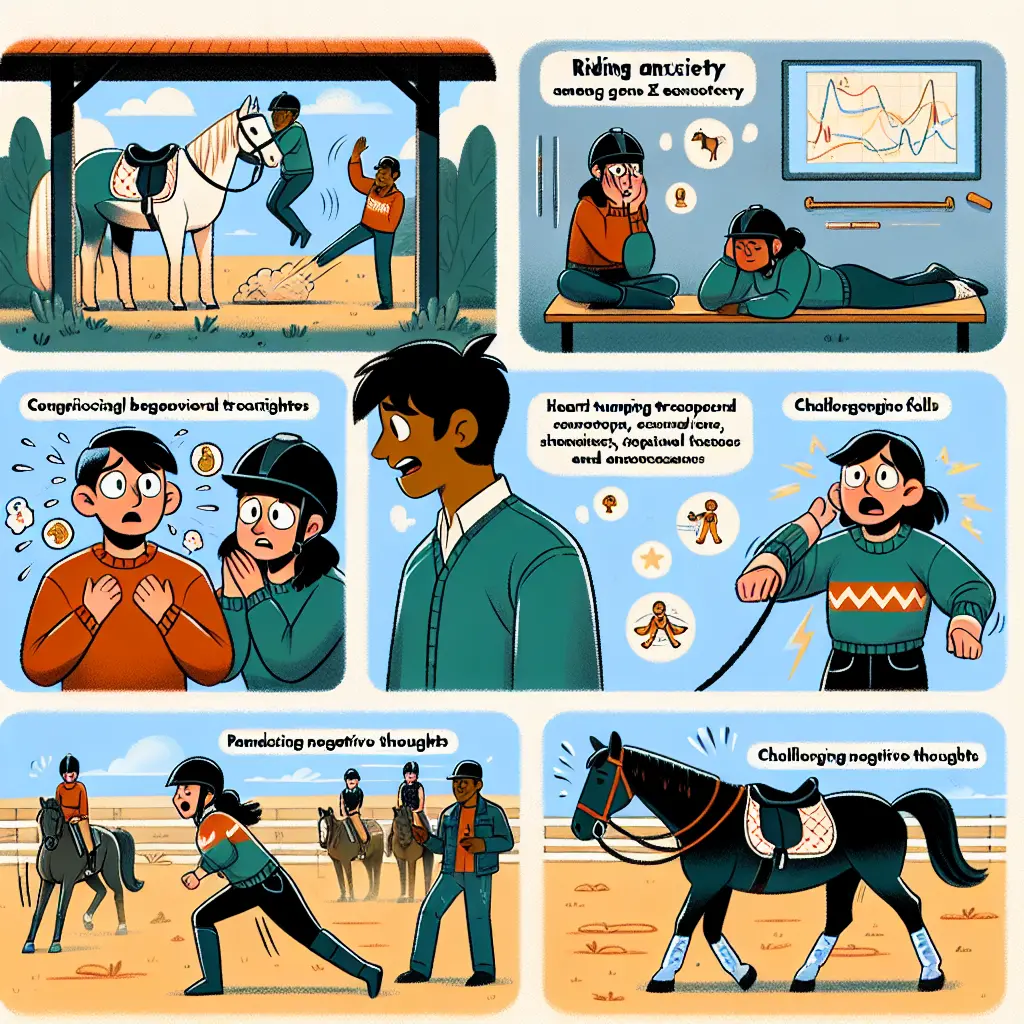 Young Riders Overcoming Anxiety - image of horse riding boots