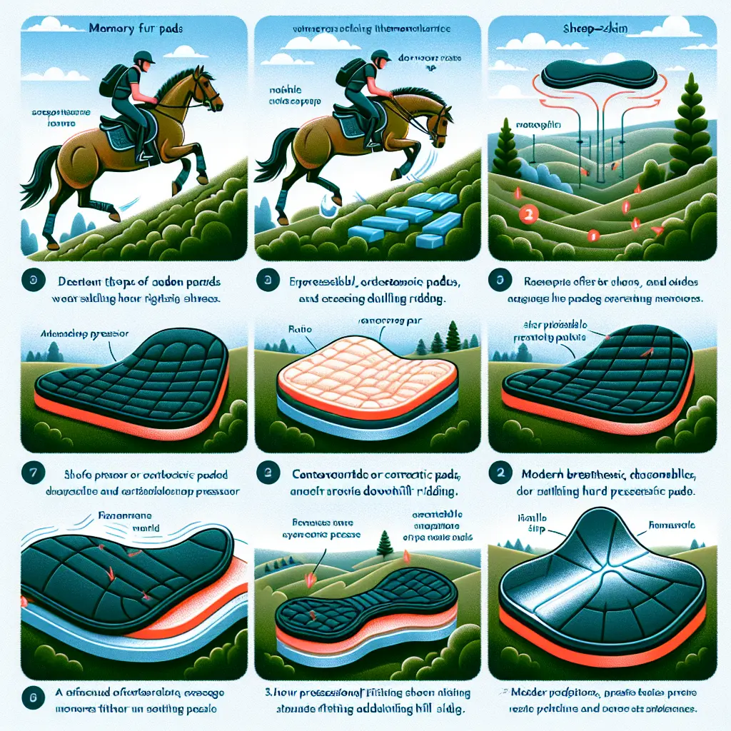 Different types of Saddle Pads