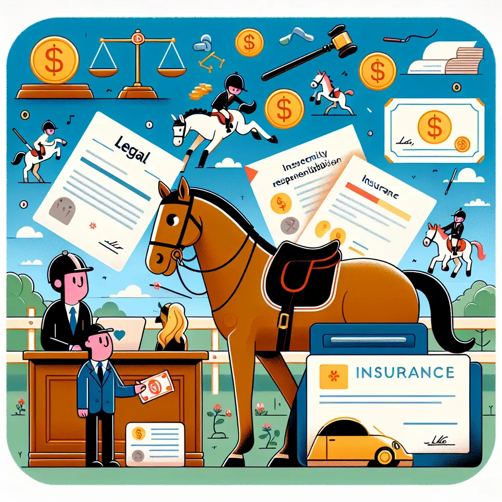 The Importance of Public Liability Insurance: Group horse riding through a trail