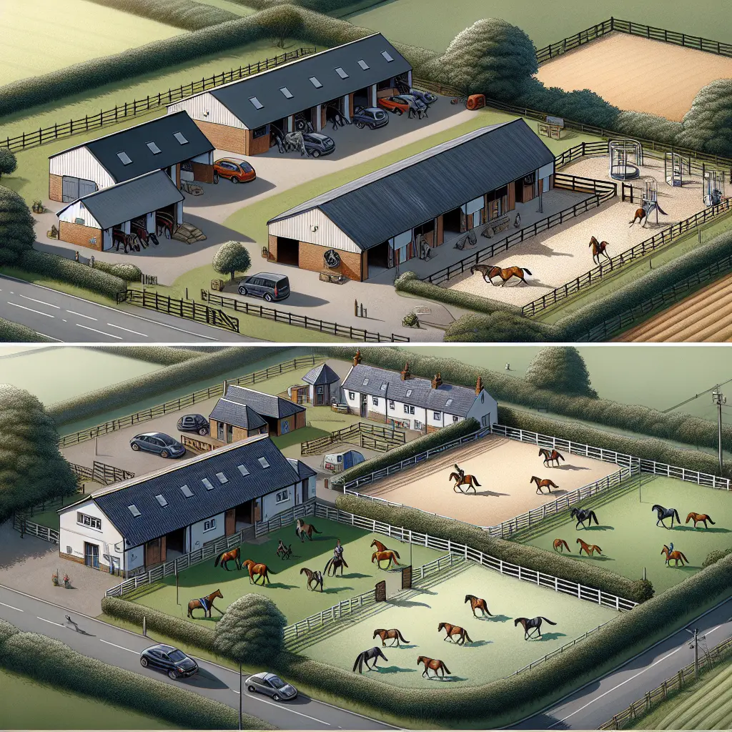 Exploring DIY Livery Yard Options - Horse and rider enjoying the countryside