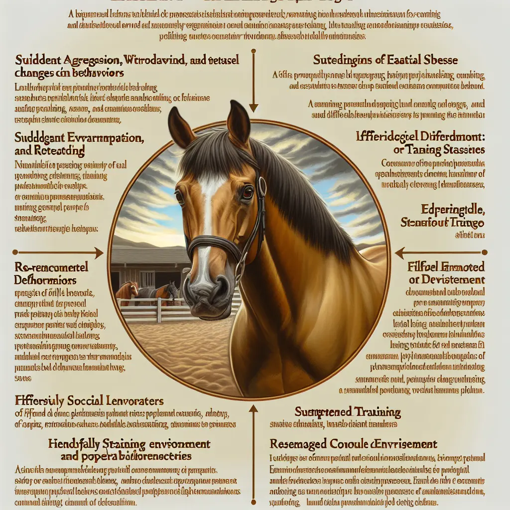 Understanding Behavioral Changes in Horses - Aggressive Horse