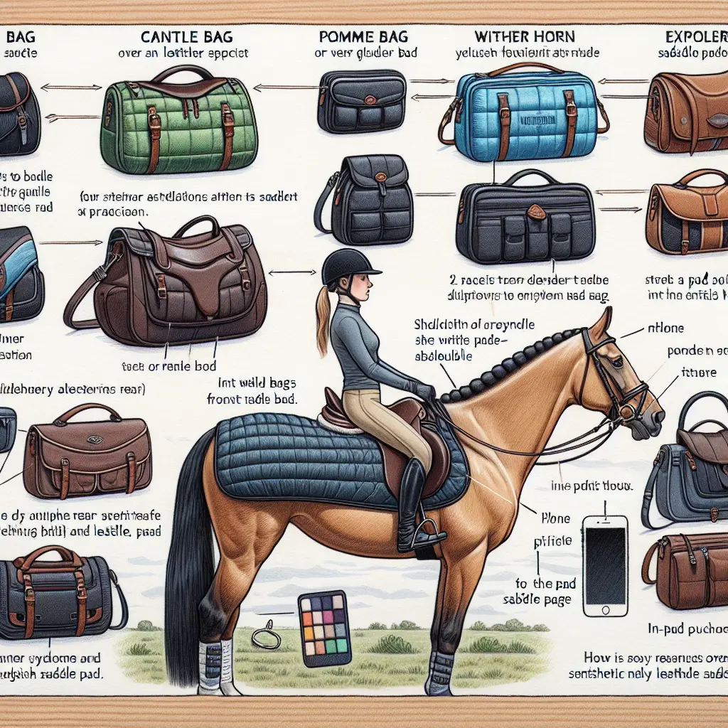Exploring Affordable and Hardwearing Saddlebag Alternatives for Equestrians - Synthetic Cantle Bags