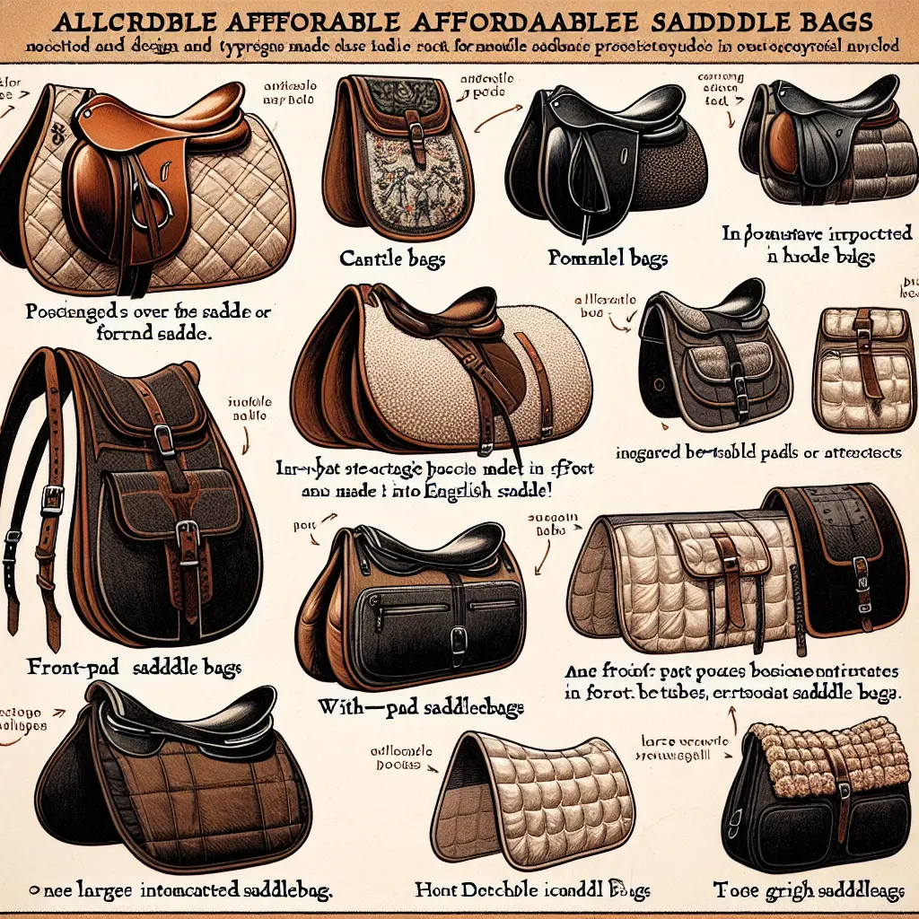 Exploring Affordable and Hardwearing Saddlebag Alternatives for Equestrians - Wither Bags