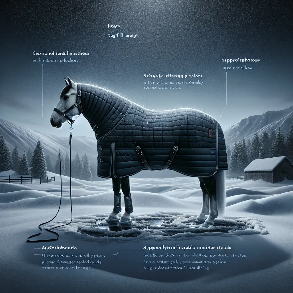 Choosing the Perfect Heavyweight Horse Rug - Fill Weight Feature