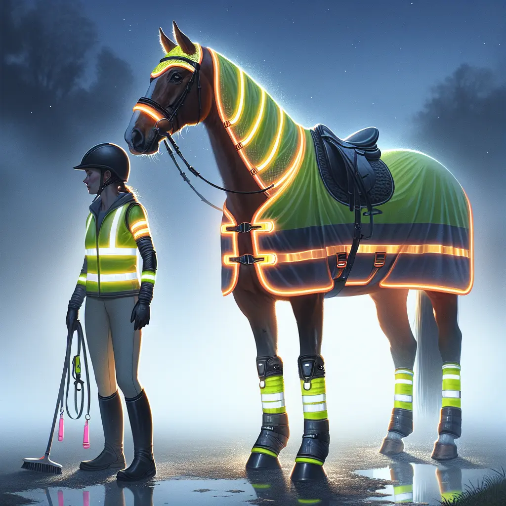 Best High Visibility Horsewear Options for Safety and Comfort
