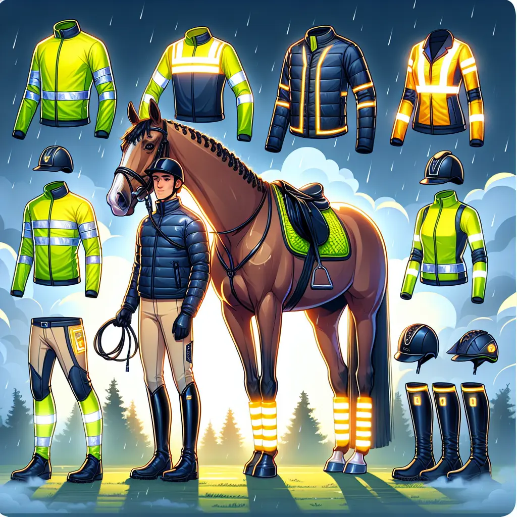 Best High Visibility Horsewear Options for Safety and Comfort