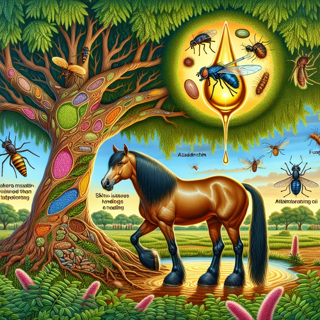 Exploring the Benefits and Precautions of Using Neem Oil for Horses - Promoting Coat Health