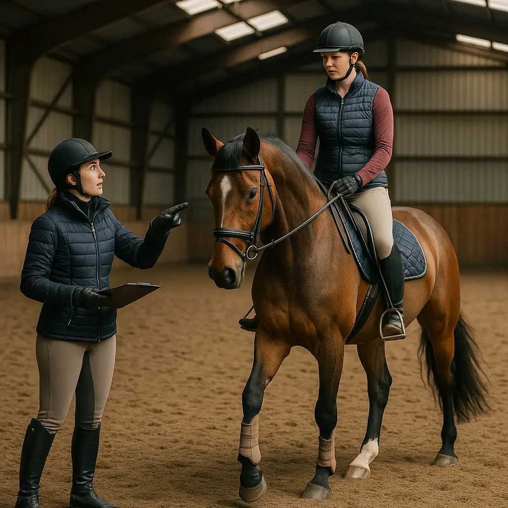 Choosing A Qualified Riding Instructor In The UK: BHS & UKCC