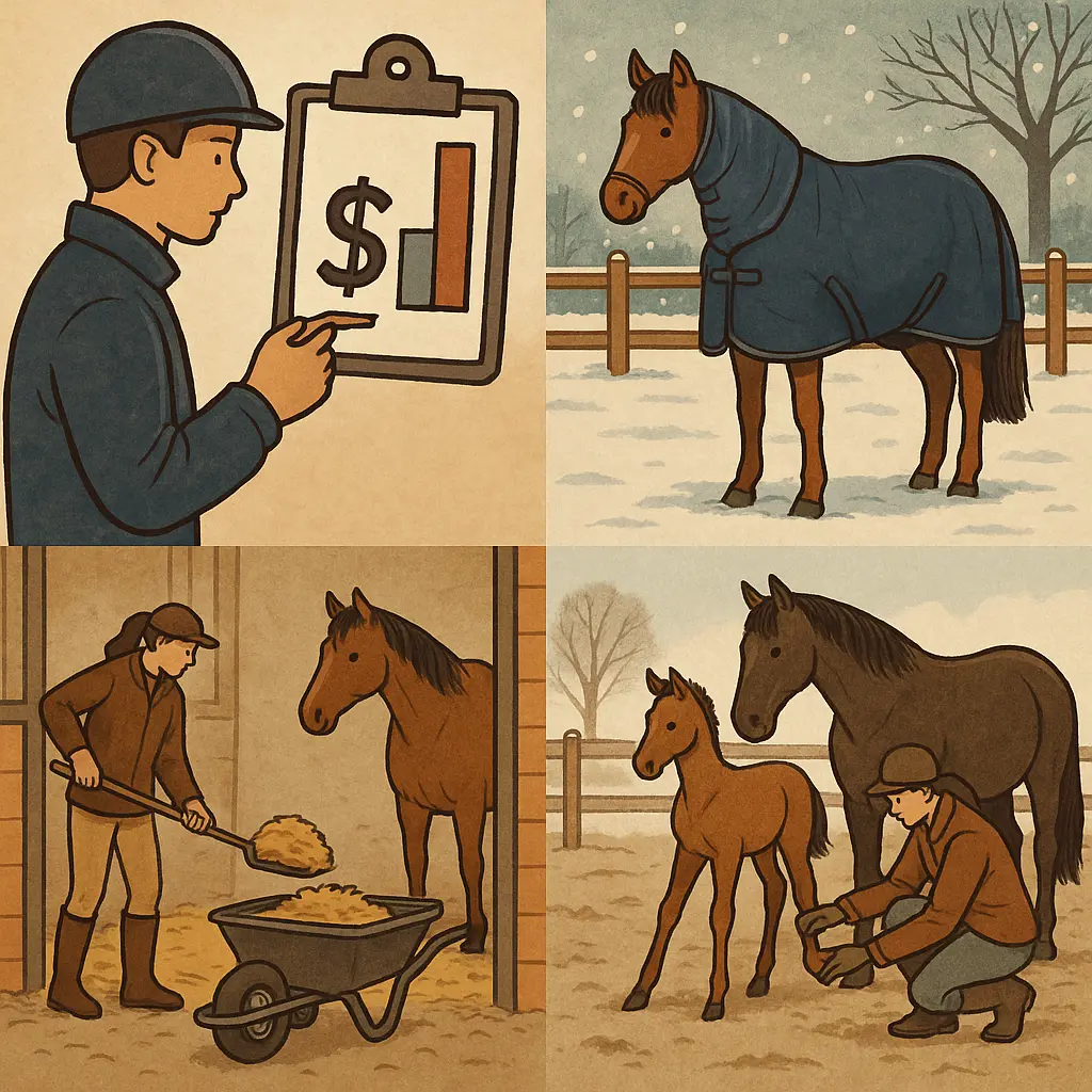 UK Winter Livery Costs 2024/25: Grass Vs Full Explained