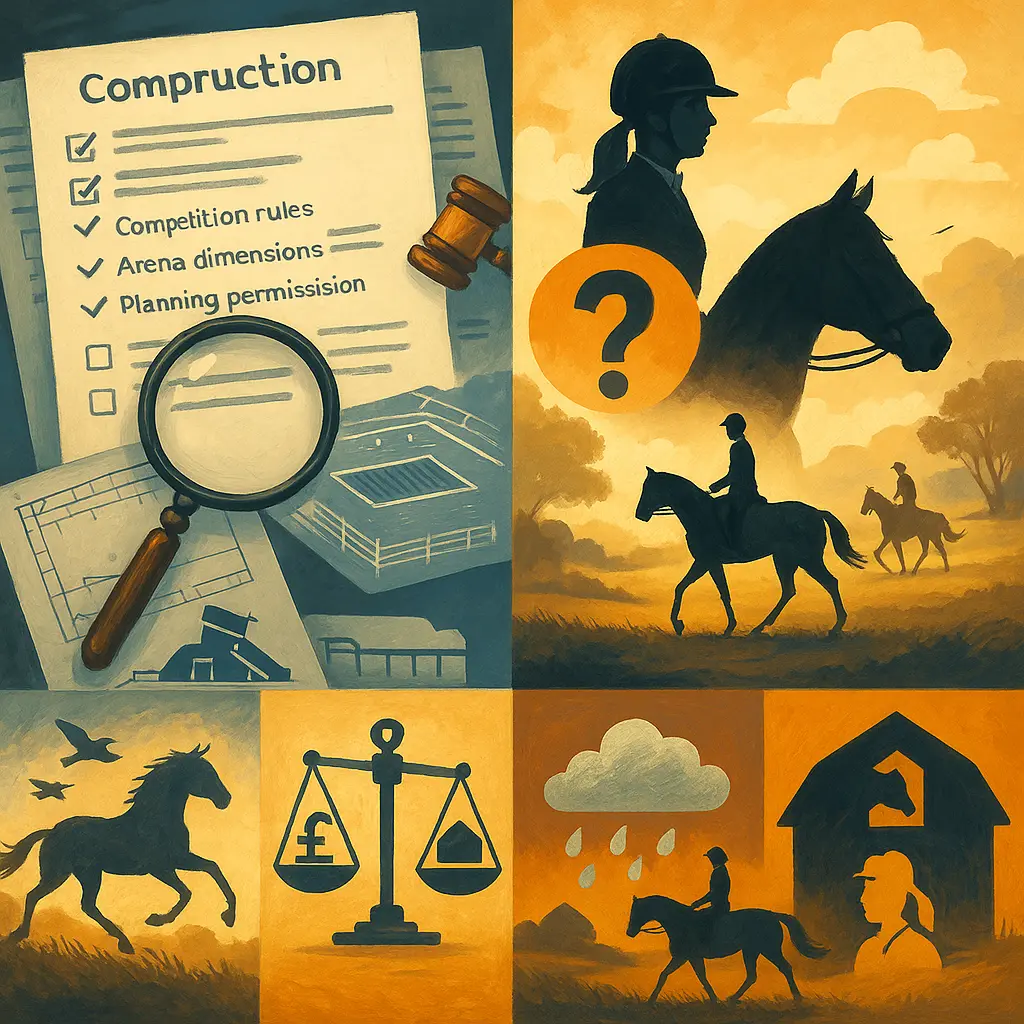 Compete Without An Arena: Train Smart On Grass & Hires