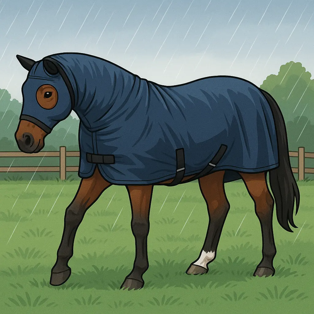Snuggy Hoods Headless Fit: Mud-Proof Mane, No Eye Rubs