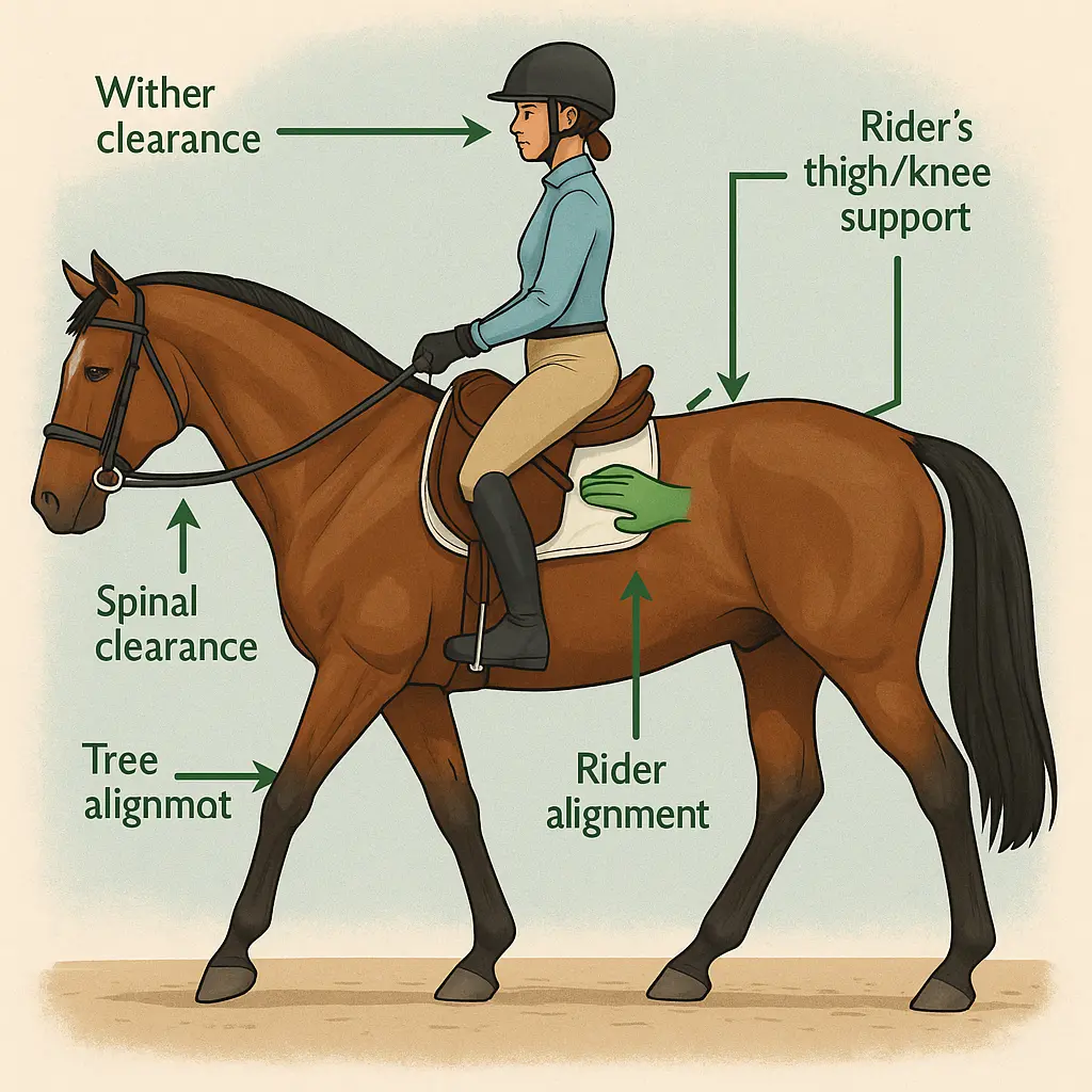 Saddle Fit For Horse And Rider: Key UK Measurements