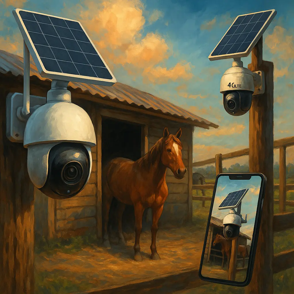 Best Solar 4G Stable Cameras For UK Yards Without Wi‑Fi