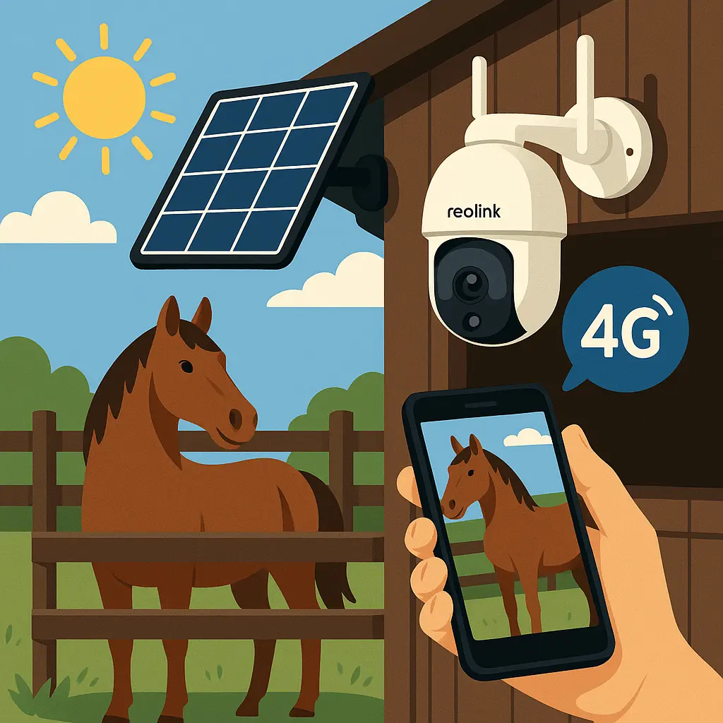 Best Solar 4G Stable Cameras For UK Yards Without Wi‑Fi