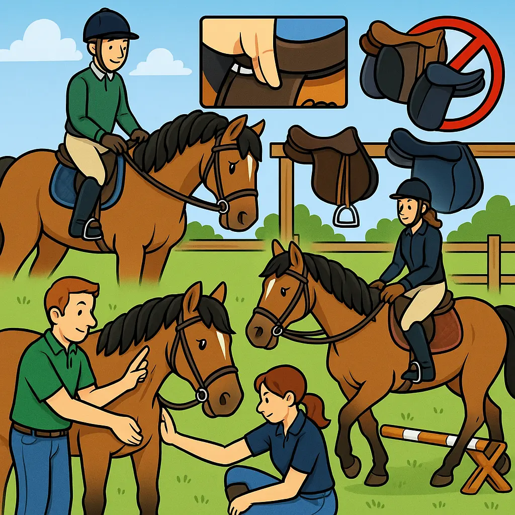 GP Saddle Fitting: Clearances, Tree Match And Checks