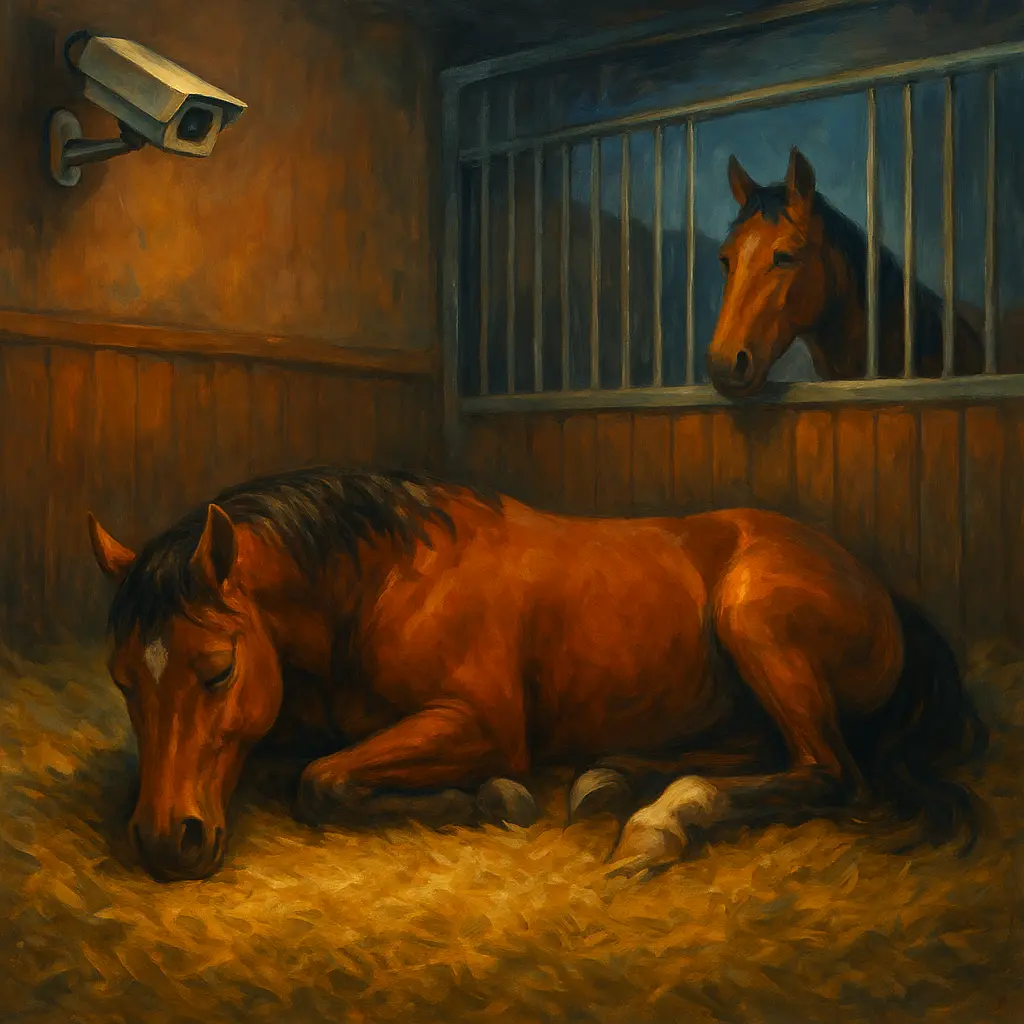 Horse Sleep: Deep Bedding, Space And Calm UK Stables