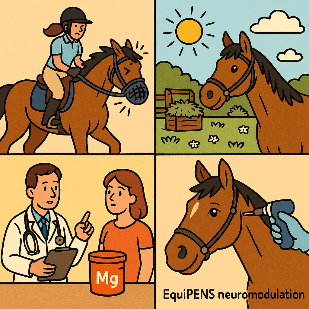Magnesium For Horse Headshaking: UK-Safe Relief Tips