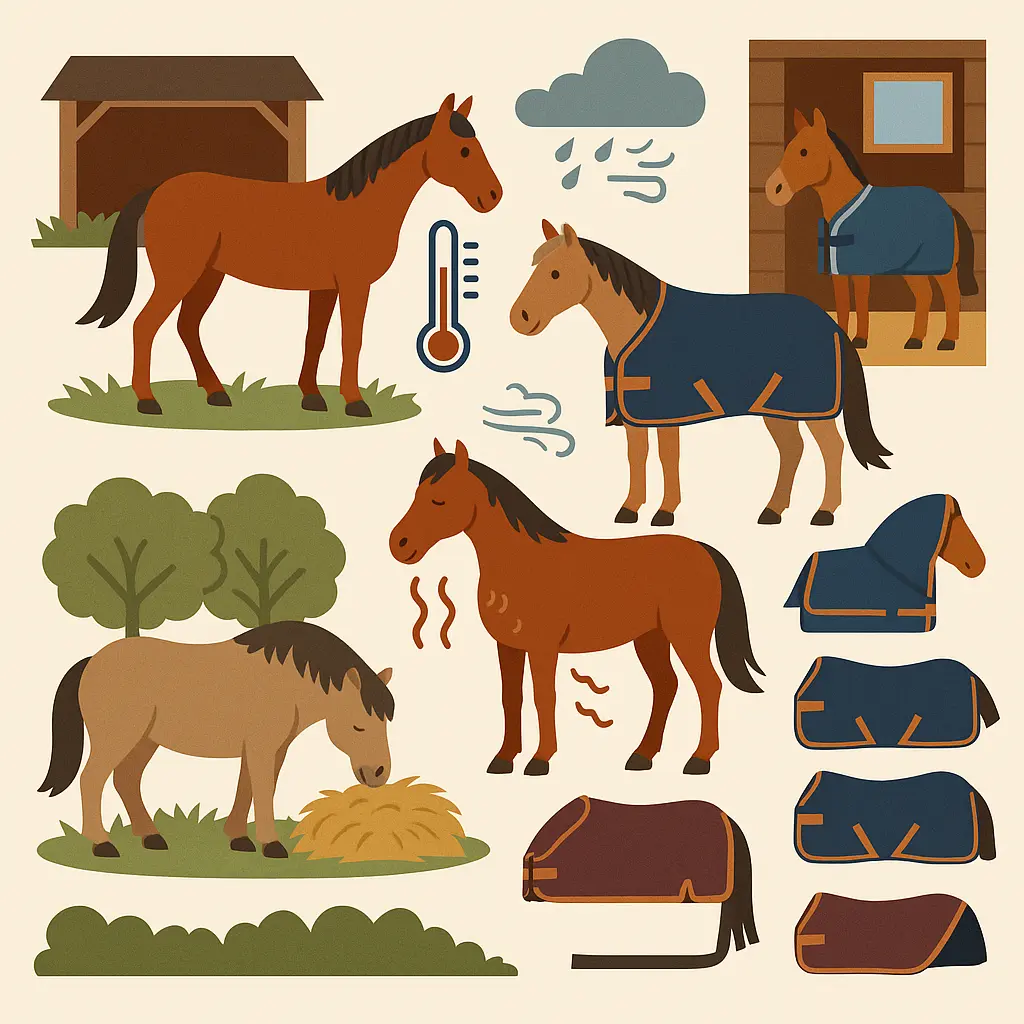 Horse Rugging In The UK: When And What Weight To Use