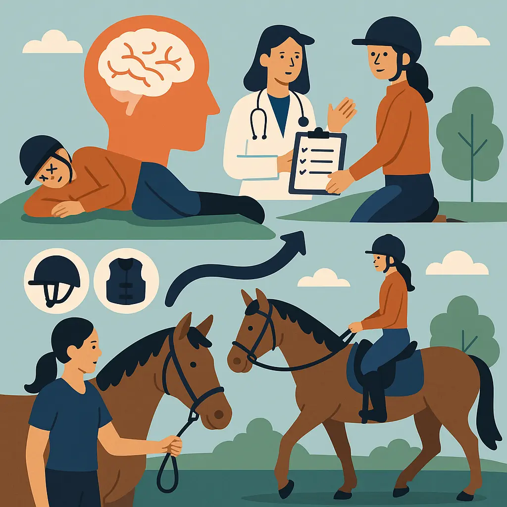 Horse Riding Concussion: UK Safe 21-Day Return Plan