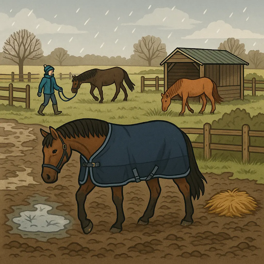Winter Turnout For UK Horses: Balance, Rugs, Safety