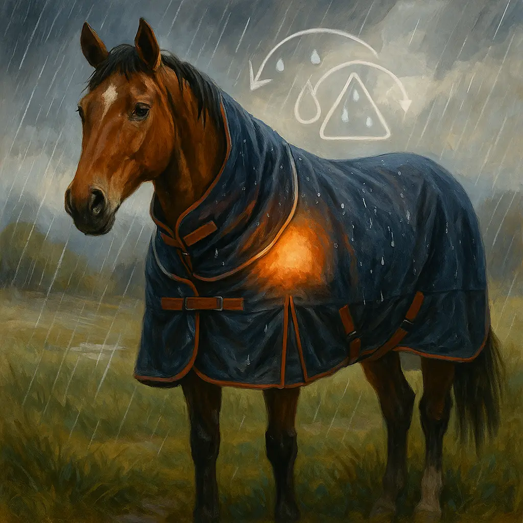 Horse Rug Condensation: Stop Wet Liners In UK Rain