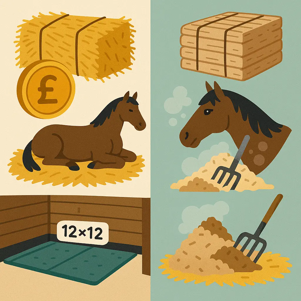 Straw Vs Shavings: Best UK Horse Bedding For Winter